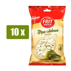 FRIT RAVICH 10 X Pipas De Calabaza Tostadas 75g(Frit Ravich 10 X Pipas De Calabaza Tostadas 75g)