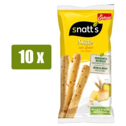SNATT'S 10 X Palitos Con Queso 56gr(Snatts 10 X Palitos De Cereales Con Queso 56gr)