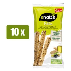 SNATT'S 10 X Palitos De Trigo Con Olivas Y Sésamo 60 G(Snatts 10 X Palitos De Trigo Con Olivas Y Sesamo 60 G)