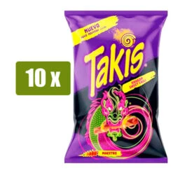 TAKIS 10 X Dragon Sweet Chili 130g(Takis 10 X Dragon Sweet Chili 140g)