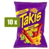 TAKIS 10 X Fuego 130g(Takis 10 X Fuego Rollitos De Maiz Sabor A Lima Picante 140g) 2 TAKIS 10 X Fuego 130g(Takis 10 X Fuego Rollitos De Maiz Sabor A Lima Picante 140g) -Mesa Del Sur 10xtakis fuego