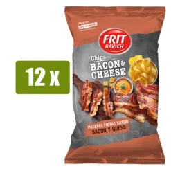 FRIT RAVICH 12 X Patatas Fritas Bacon&Cheese 125g(Frit Ravich 12 X Patatas Fritas Bacon Cheese 125g)