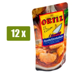 ORTIZ 12 X Bonito Del Norte Encebollado 300g(Ortiz 12 X Bonito Del Norte Encebollado 300g)