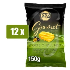 LAY´S 12 X Gourmet Sabor Aceituna 150g(Lay S 12 X Gourmet Sabor Aceituna 150g)