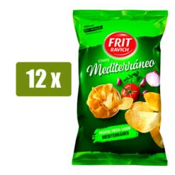 FRIT RAVICH 12 X Patatas Fritas Estilo Mediterraneo 125g(Frit Ravich 12 X Patatas Fritas Estilo Mediterraneo 125g)