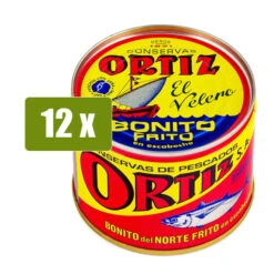 ORTIZ 12 X Bonito Del Norte Frito En Escabeche 190g(Ortiz 12 X Bonito Del Norte Frito En Escabeche 190g)