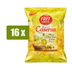 FRIT RAVICH 16 X Patatas Fritas CASERAS 45g(Frit Ravich 16 X Patatas Fritas Artesanas 45g)