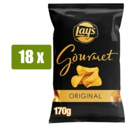 LAY'S GOURMET Patatas Fritas Crujientes Original 170g(Lays Gourmet Patatas Fritas Crujientes Original 170g) 3 LAY'S GOURMET Patatas Fritas Crujientes Original 170g(Lays Gourmet Patatas Fritas Crujientes Original 170g) -Mesa Del Sur 18xlays gourmet