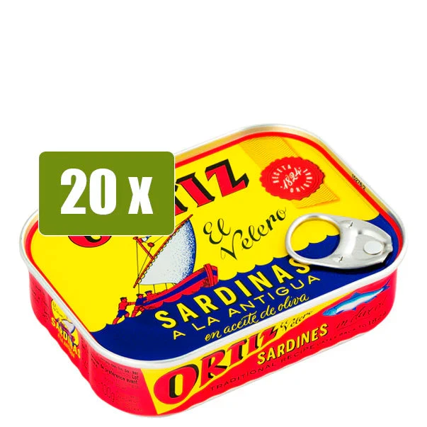 ORTIZ Sardinas en aceite de oliva a la antigua 140g(Ortiz sardinas en aceite de oliva a la antigua) ORTIZ Sardinas En Aceite De Oliva A La Antigua 140g(Ortiz Sardinas En Aceite De Oliva A La Antigua) -Mesa Del Sur 20xortizsardinas 1024x1024 2x f4d6e0b1 ec94 4a71 9f34 2b706a381d4f