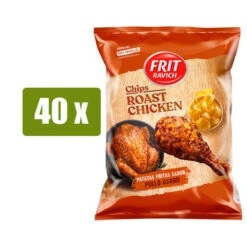 FRIT RAVICH 40 X Patatas Fritas Pollo Asado 38g(Frit Ravich 40 X Patatas Fritas Pollo Asado 38g)