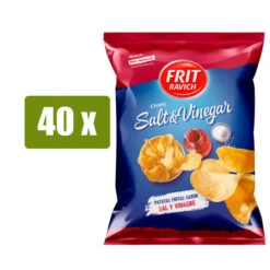 FRIT RAVICH 40 X Patatas Fritas Sal Vinagre 38g(Frit Ravich 40 X Patatas Fritas Sal Vinagre 38g)