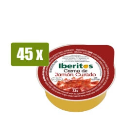 IBERITOS 45 X Crema De Jamón Curado 23g(Iberitos 45 X Crema De Jamon Curado 23g)