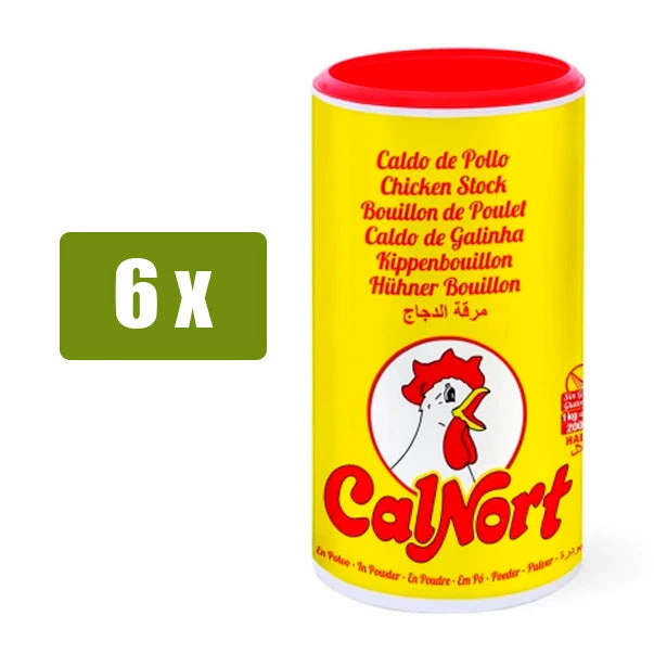 CALNORT Caldo de Pollo 6 x 1kg(Calnort caldo de pollo 1kg) CALNORT Caldo De Pollo 6 X 1kg(Calnort Caldo De Pollo 1kg) -Mesa Del Sur