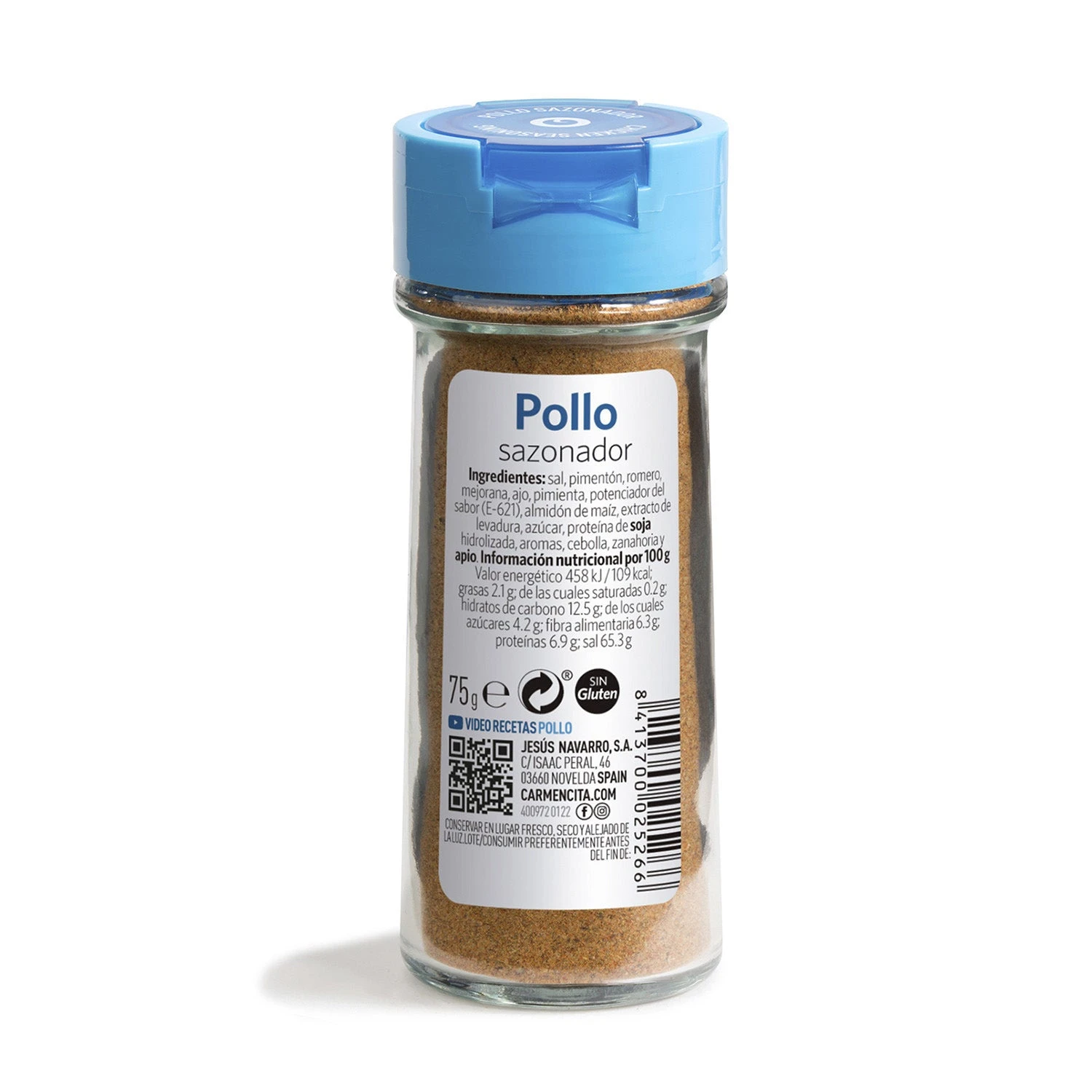 CARMENCITA 6 x Sazonador Pollo 75g(Carmencita 6 x sazonador pollo 75g) CARMENCITA 6 X Sazonador Pollo 75g(Carmencita 6 X Sazonador Pollo 75g) -Mesa Del Sur