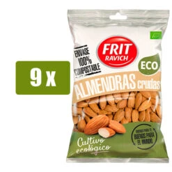 FRIT RAVICH 9 X Almendras Crudas Ecológicas 110gr(Frit Ravich 9 X Almendras Crudas Ecologicas Crudas 110gr)
