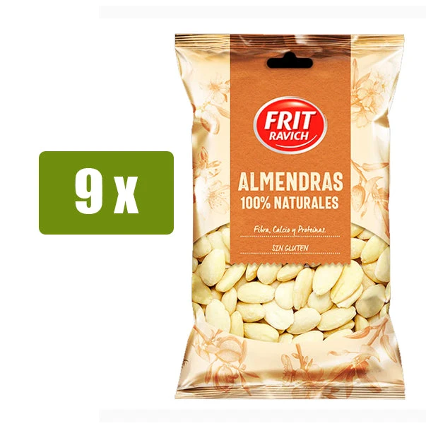 FRIT RAVICH 9 x Almendras repeladas crudas 110g(Frit ravich 8 x almendras repeladas crudas 110g) FRIT RAVICH 9 X Almendras Repeladas Crudas 110g(Frit Ravich 8 X Almendras Repeladas Crudas 110g) -Mesa Del Sur