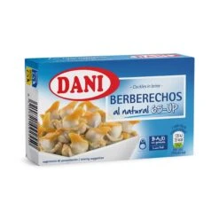DANI Berberechos Al Natural 65-up 63g(Dani Berberechos Al Natural 65 Up Lata 63 Gr)