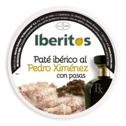 IBERITOS Paté Ibérico Al Pedro Ximénez 250g(Iberitos Pate Iberico Al Pedro Ximenez 250g)