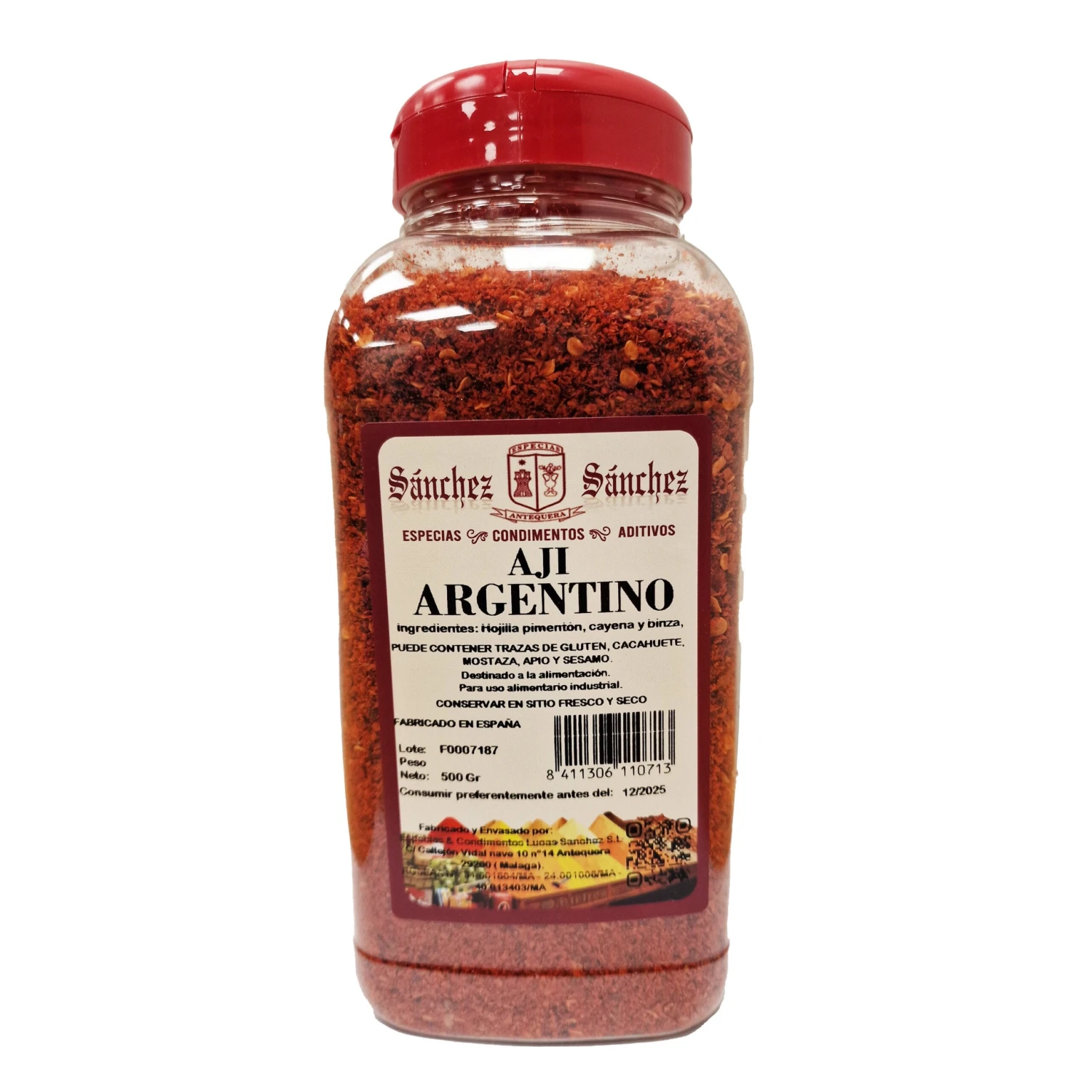 SÁNCHEZ SÁNCHEZ Aji Argentino 500g(Sanchez sanchez aji argentino 500g) SÁNCHEZ SÁNCHEZ Aji Argentino 500g(Sanchez Sanchez Aji Argentino 500g) -Mesa Del Sur aji argentino scaled