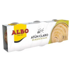ALBO Atún Claro Aceite De Oliva 3x67g(Albo Atun Claro Aceite De Oliva 3 X 67gr)