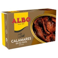 ALBO Calamares En Su Tinta A Trozos 72g(Albo Calamares En Su Tinta A Trozos Lata De 72 Gr)