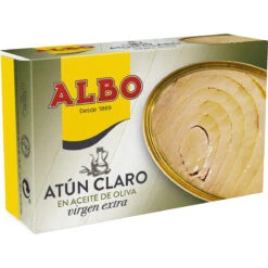 ALBO Atún Claro En Aceite De Oliva Virgen Extra 82g(Albo Atun Claro En Aceite De Oliva Virgen Extra)