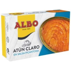 ALBO Atún Claro En Salsa Picantona 82g(Albo Atun Claro En Salsa Picantona)