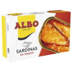 ALBO Sardinas En Tomate 85g(Albo Sardinas En Tomate)