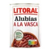 LITORAL Alubias A La Vasca 430g(Litoral Alubias A La Vasca Con Embutido 430 Grs)
