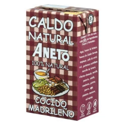 ANETO Caldo De Cocido Madrileño 100% Natural 1L(Aneto Caldo De Cocido Madrileno 100 Natural 1l)