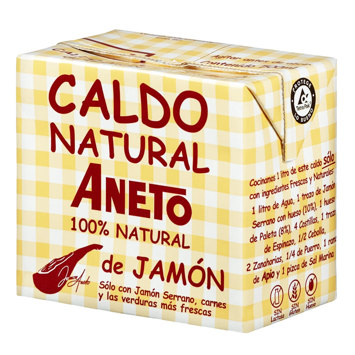 ANETO Caldo de jamón 100% natural 500g(Aneto caldo de jamon 100 natural 500ml) ANETO Caldo De Jamón 100% Natural 500g(Aneto Caldo De Jamon 100 Natural 500ml) -Mesa Del Sur aneto 3