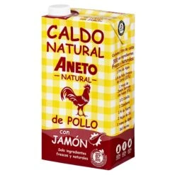 ANETO Caldo Natural De Pollo Con Jamón 1L(Aneto Caldo Natural De Pollo Con Jamon 1l)