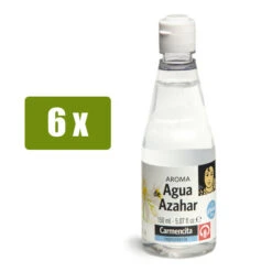 CARMENCITA 6 X Aroma De Agua De Azahar 150ml(Carmencita 6 X Aroma De Agua De Azahar 150ml)