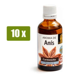CARMENCITA 10 X Aroma De Anís 50ml(Carmencita 10 X Aroma De Anis Aroma De Anis 50ml)