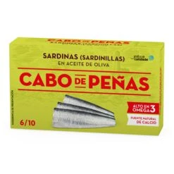 CABO DE PEÑAS Sardinillas En Aceite De Oliva 60g(Cabo De Penas Sardinillas En Aceite De Oliva 60 G)