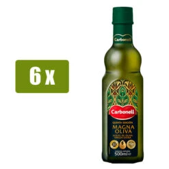 CARBONELL Aceite Oliva Virgen Extra Magna 500ml(Carbonell 6 X Magna Aceite Oliva Virgen Extra 500ml)