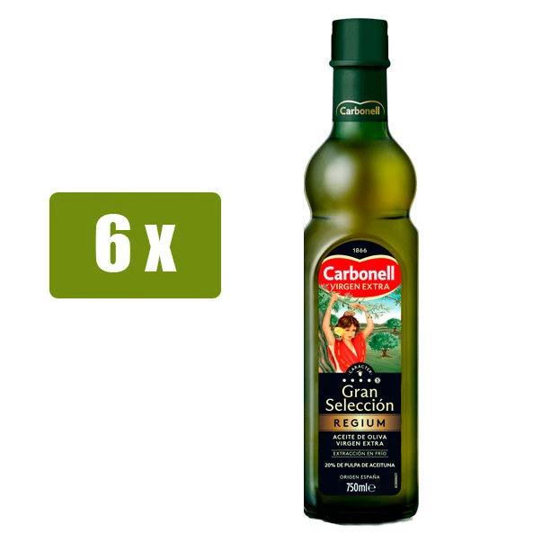 CARBONELL Aceite de Oliva Virgen Extra Regium 750ml(Carbonell aceite de oliva virgen extra regium 750ml) CARBONELL Aceite De Oliva Virgen Extra Regium 750ml(Carbonell Aceite De Oliva Virgen Extra Regium 750ml) -Mesa Del Sur carbonell regium 6