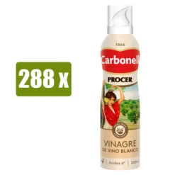 CARBONELL Vinagre Blanco Spray 200ml(Carbonell 12 X Vinagre Blanco Spray 200ml) -Mesa Del Sur carbonell spray vinagre 288