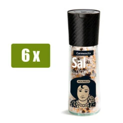 CARMENCITA 6 X Sal Con Mostaza Y Pimienta 93g(Carmencita 6 X Sal Con Mostaza Y Pimienta 93g)