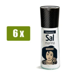 CARMENCITA 6 X Sal Marina Mediterránea 108g(Carmencita 6 X Sal Marina Mediterranea 108g)