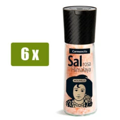 CARMENCITA 6 X Sal Rosa Himalaya 104g(Carmencita 6 X Sal Rosa Himalaya 104g)