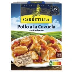 CARRETILLA Pollo Cazuela Con Pimientos 250g(Carretilla Pollo Cazuela Con Pimientos 250g)