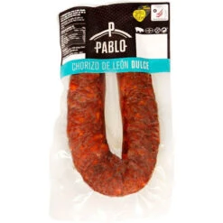 CECINAS PABLO Chorizo De León Dulce 450g(Cecinas Pablo Sarta De Chorizo De Leon Dulce 450 Gr)