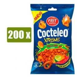 FRIT RAVICH Cocteleo Xtreme Chilli Lima Fuego 120g(Frit Ravich Cocteleo Xtreme Chilli Lima 120g) -Mesa Del Sur cocteleo fuego 200