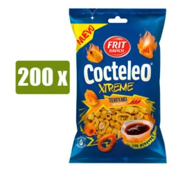 FRIT RAVICH Cocteleo Xtreme Teriyaki Ardiente 120g(Frit Ravich Cocteleo Xtreme Teriyaki 120g) -Mesa Del Sur cocteleo terryaki 200