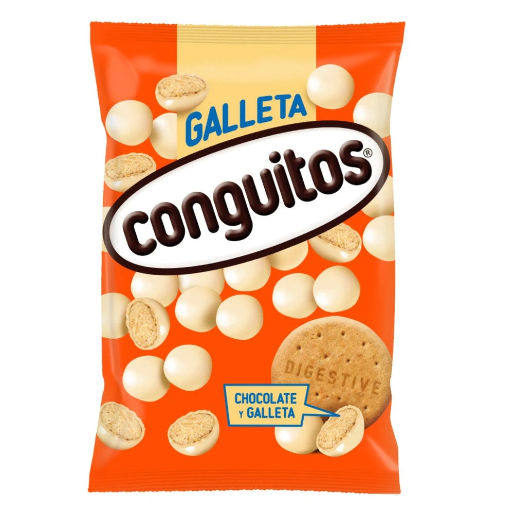 CONGUITOS Galleta Choco Blanco 1kg(Conguitos galetta choco blanco 1kg) CONGUITOS Galleta Choco Blanco 1kg(Conguitos Galetta Choco Blanco 1kg) -Mesa Del Sur conguitos blanco galleta