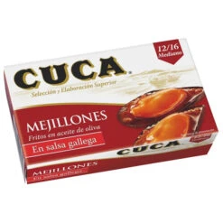CUCA Mejillones Fritos En Salsa Gallega 65g(Cuca Mejillones Fritos En Salsa Gallega 65g)