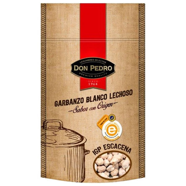 DON PEDRO Garbanzo blanco lechoso IGP de Escacena 700g(Don pedro garbanzo blanco lechoso igp de escacena 700g) DON PEDRO Garbanzo Blanco Lechoso IGP De Escacena 700g(Don Pedro Garbanzo Blanco Lechoso Igp De Escacena 700g) -Mesa Del Sur donpedro