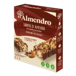 EL ALMENDRO Barritas De Almendra De Chocolate Con Leche 4x25g(El Almendro Barritas De Almendra De Chocolate Con Leche 100g)