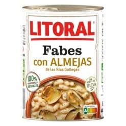 LITORAL Fabes Con Almejas 440g(Litoral Fabes Con Almejas 440g)